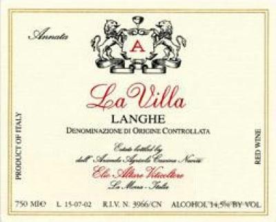 Elio Altare La Villa Vino de Tavola - Click Image to Close